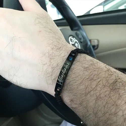 Name Engraved Dori Bracelet For Girls & Boys Shop360