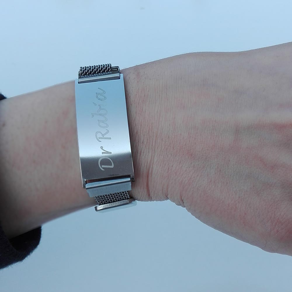 Magnet Bracelet With Name Engraving Shop360
