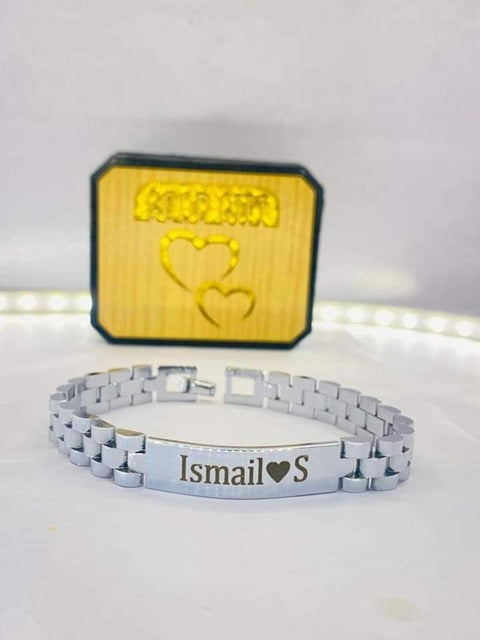 Rado Bracelets With Customized Name - Unisex Personalized Name Bracelet Shop360
