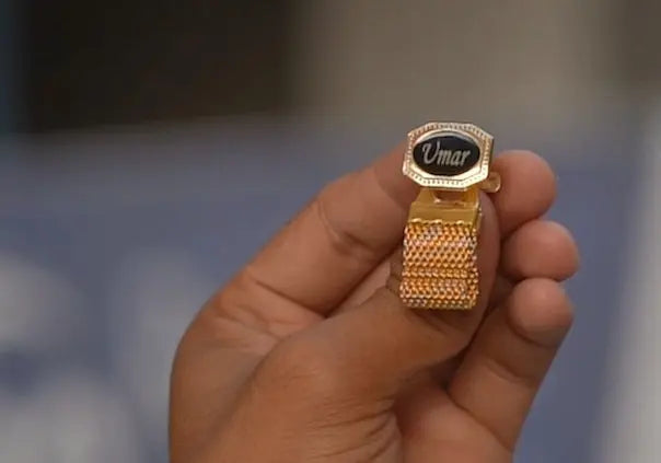 Gem Cufflink - Name Engraving Studs Shop360